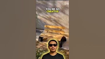 DIY Tire Garden Bench Idea! #diy