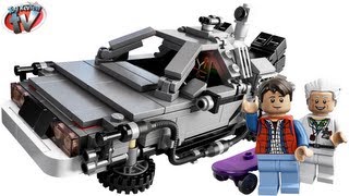 LEGO Cuusoo Back To The Future Delorean 21103 Toy Review