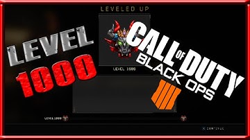 BO4 LEVEL 1000 STATS ACCOLADES AND PRESTIGE ICONS
