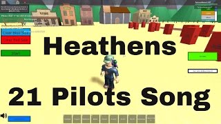 Roblox Music Id For Heathens By Twenty One Pilots Youtube - blurryface roblox song id