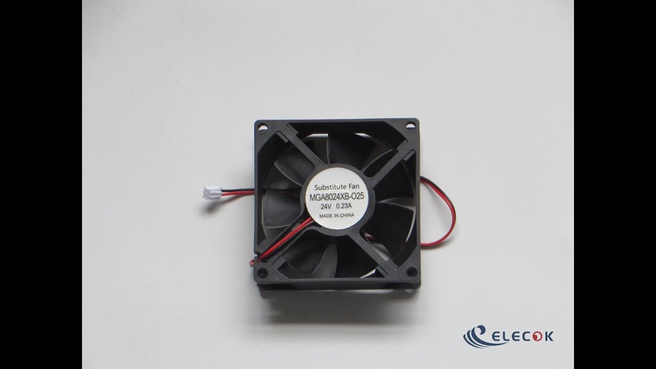 MAGIC MGA8024XB-O25 24V 0.23A 2wires cooling fan, substitute