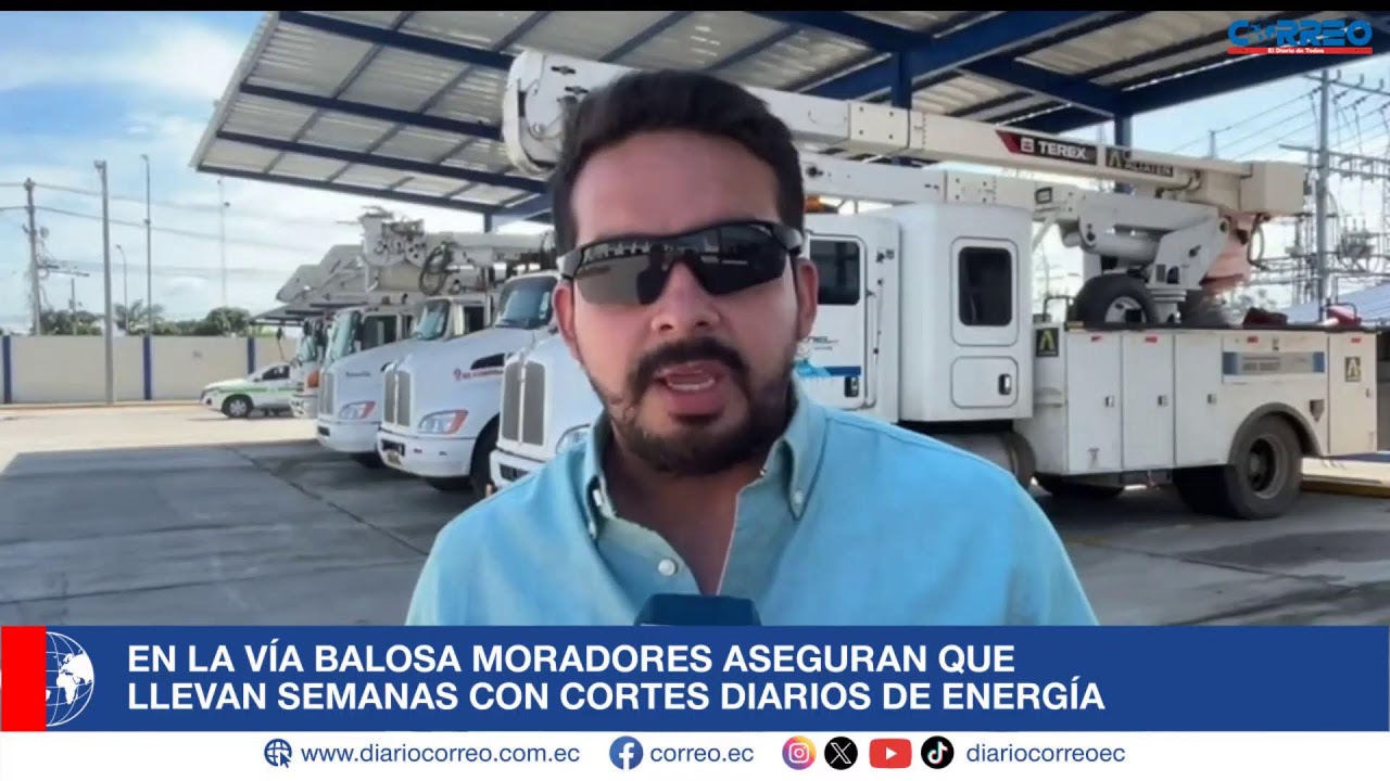 En la vía Balosa moradores aseguran que llevan semanas con cortes diarios de energía