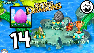 Challange 6 is EASY ! 🐉 Merge Dragons! - Gameplay Walkthrough |Part 14|