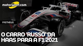 HAAS 2021: Veja o carro 'RUSSO' da ESTREIA de SCHUMACHER em ano que time irá 'CUMPRIR TABELA' na F1