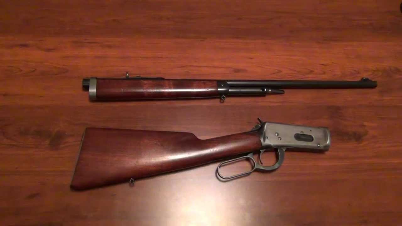 Winchester Model 55 Takedown Rifle Close-Up - YouTube.