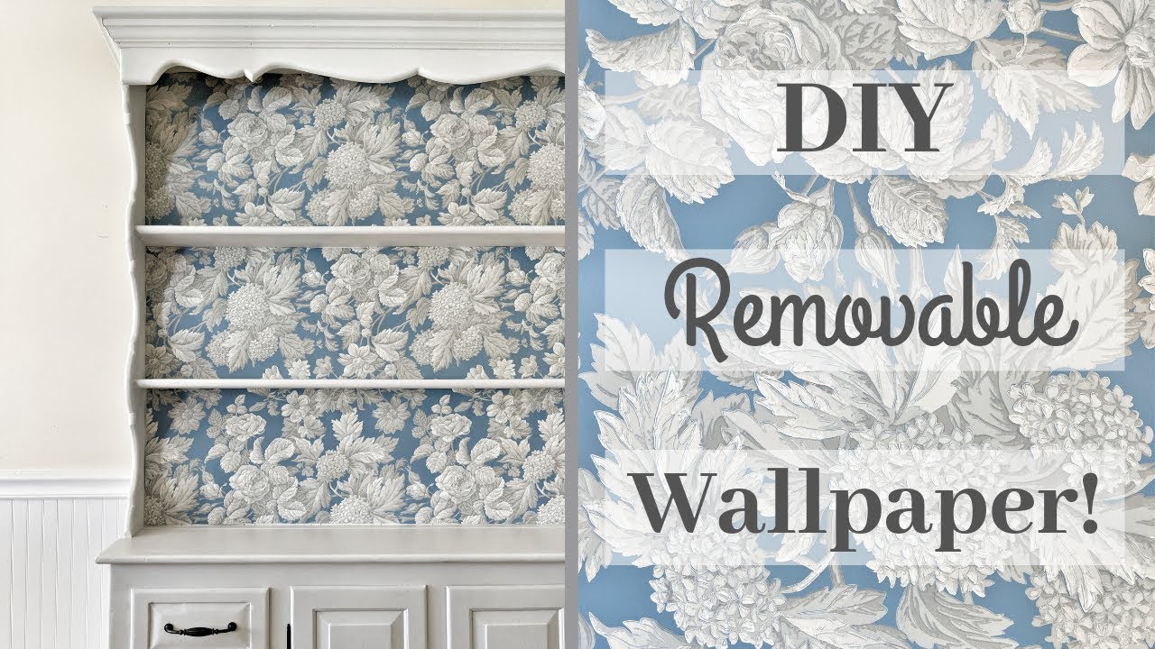 💮 DIY Removable Wallpaper! 💮 YouTube