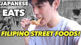 FILIPINO STREET FOOD TOUR!!!!!(JAPANESE REVIEW)