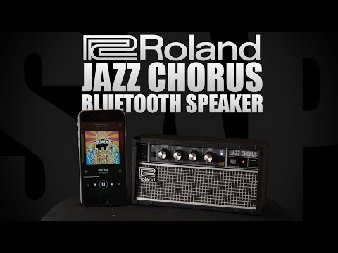 Roland JC-01 Bluetooth Jazz Chorus Audio Speaker Demo Review