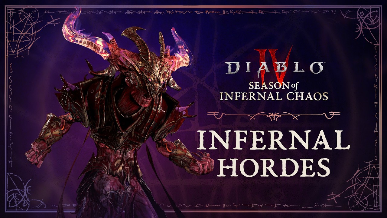 Diablo 4 ze&nbsp;sporymi zmianami w&nbsp;kwestii umiejętności i&nbsp;Piekielnych Hord. Blizzard ogłosił 10. sezon gry.