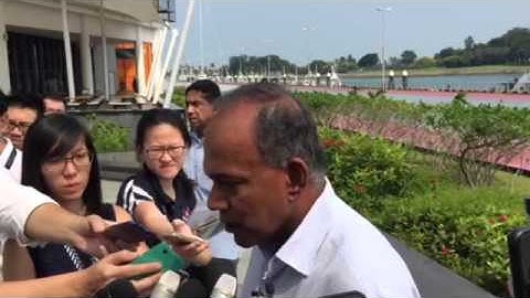 Home Affairs Minister K Shanmugam on dealing with security threat