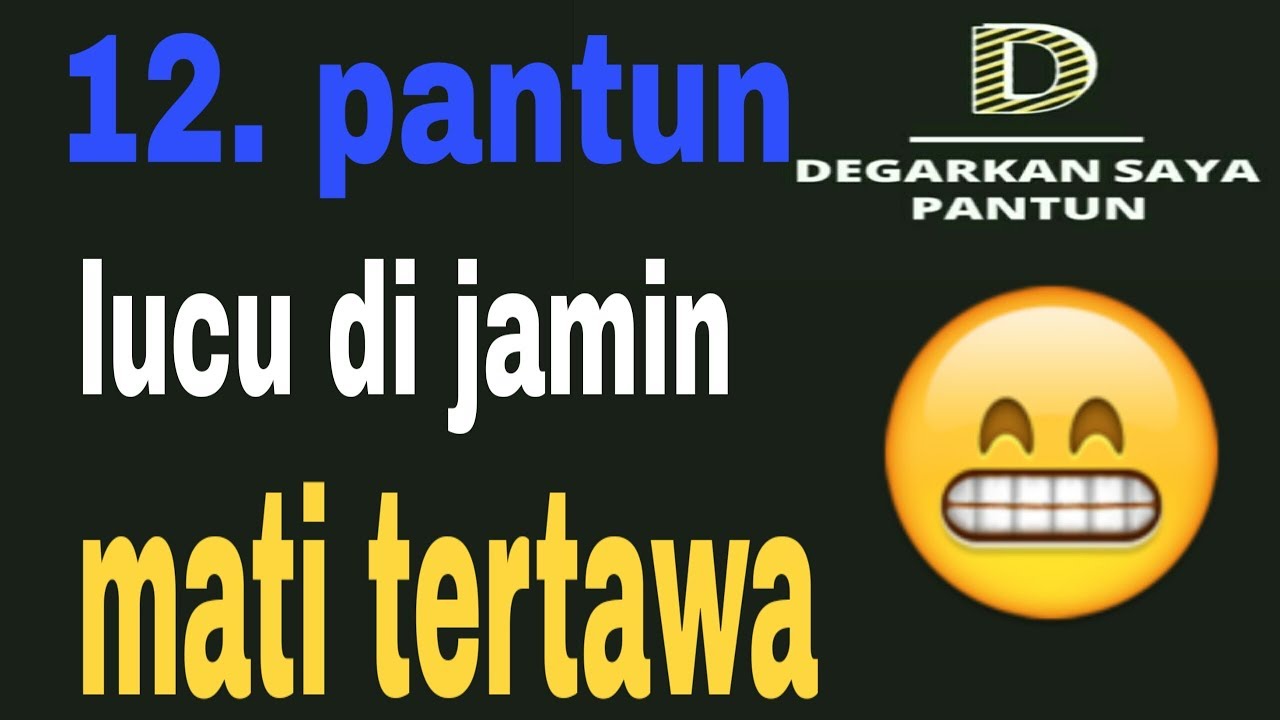 12 Pantun Lucu