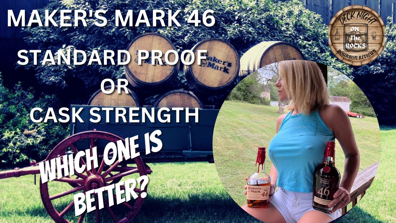 MAKERS MARK 46 vs MAKERS MARK 46 CASK STRENGTH Does the higher proof
