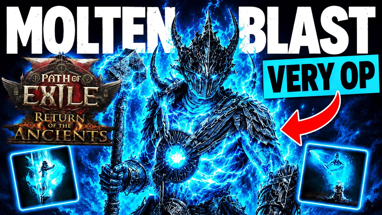 MOST OP BUILD IN THE GAME! MOLTEN BLAST BUILD IS ABSURD! POE2 Build Guide (NEW META)