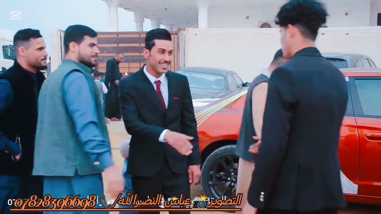 تعالو شوفو الزفه براس تريله 🔥🔥🔥حفل زفاف حسنين هاشم الصفافعه   ناصريه لاصلاح
