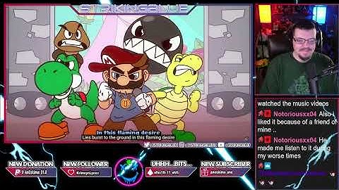 StrikingBlue Reacts: The Chalkeaters - Bowsette