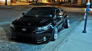 Slammed Fiberglass Wide Body Fender Flares Scion tC