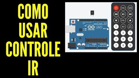 Como usar Controle IR para acender uma lâmpada - PARTE1 ( Decodificando os sinais do Controle).