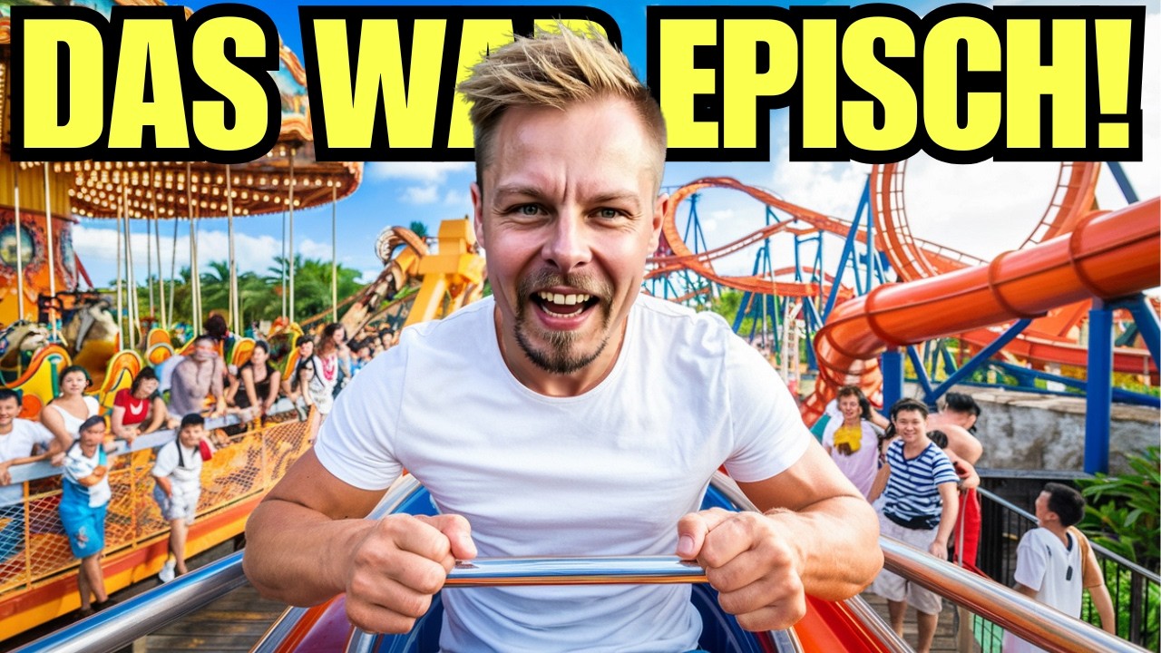 Das war einfach nur KRANK! 20€ Freizeitpark in Indonesien, Jakarta 🇮🇩