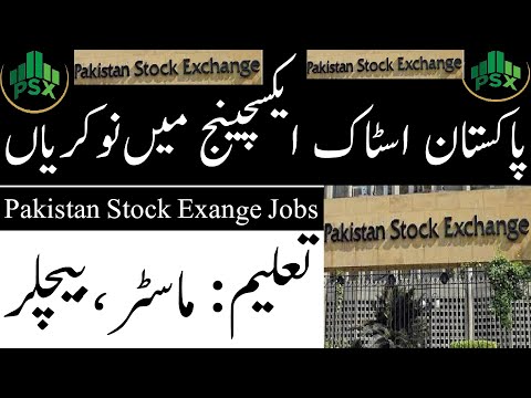 Pakistan Stock Exchange PSX Jobs 2022 | Apply Online