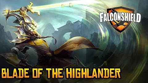 Falconshield - Blade of the Highlander (Original League of Legends music - Master Yi)