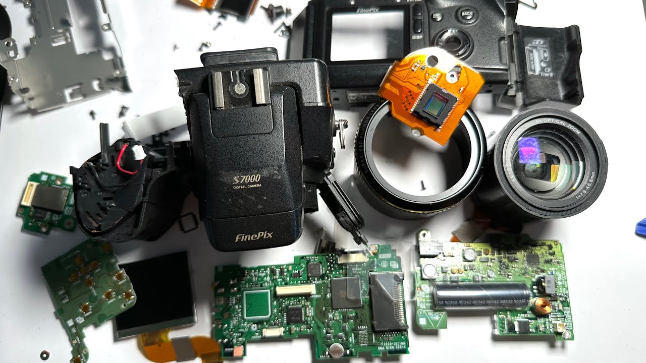 Fujifilm FinePix S7000 Teardown - YouTube