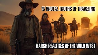 10 Brutal Truths of Traveling the Deadly Frontier Trails | Harsh Realities of the Wild West