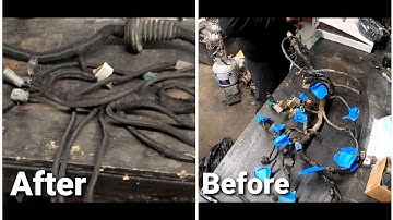 Mazda rx7 engine harness restoration