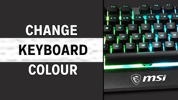 Hoe u de toetsenbordkleur op een MSI-laptop kunt wijzigen (volledige handleiding)