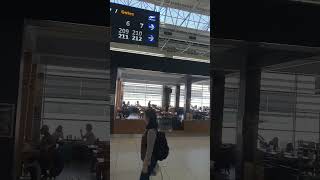 аэропорт Анталии, домашний рейсы, зона ожидания, Турция, Antalya airport Turkey