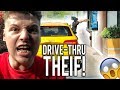 STEALING MY BRO’S DRIVE THRU FOOD FOR A WEEK - $200 worth