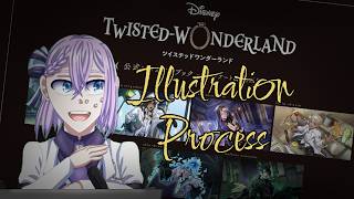Following TWST's Illustration Process! [Art Stuff]