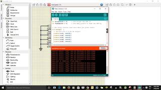 Electronic circuit simulator simulIDE simulation arduino uno LED Fade circuit