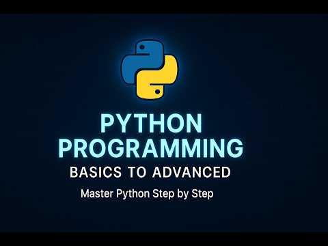 Python Basic to Advance Course for professionals [chapter 1,section 1.1]