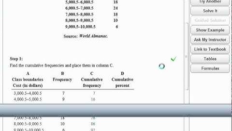 Finding Data Value Given Its Percentile