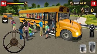 🚌 School Bus & Coach Simulator 3D – Drive & Transport Students in City and Off road | #video screenshot 5