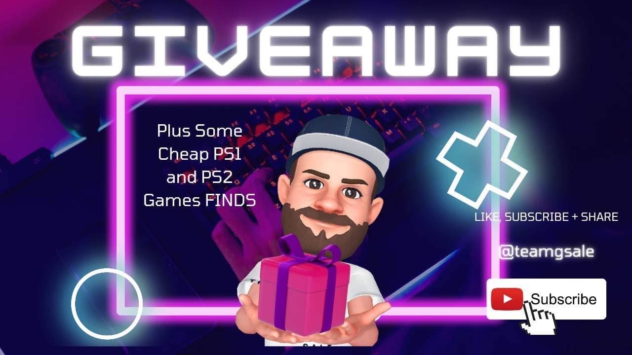 Free Video Game Giveaway for 600 Subscribers! Plus Some Awesome PS1 and ...