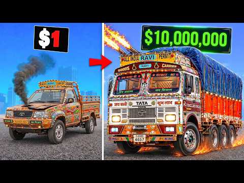 Every Time I Crash My Indian Truck Gets More Expensive in GTA 5! 💸