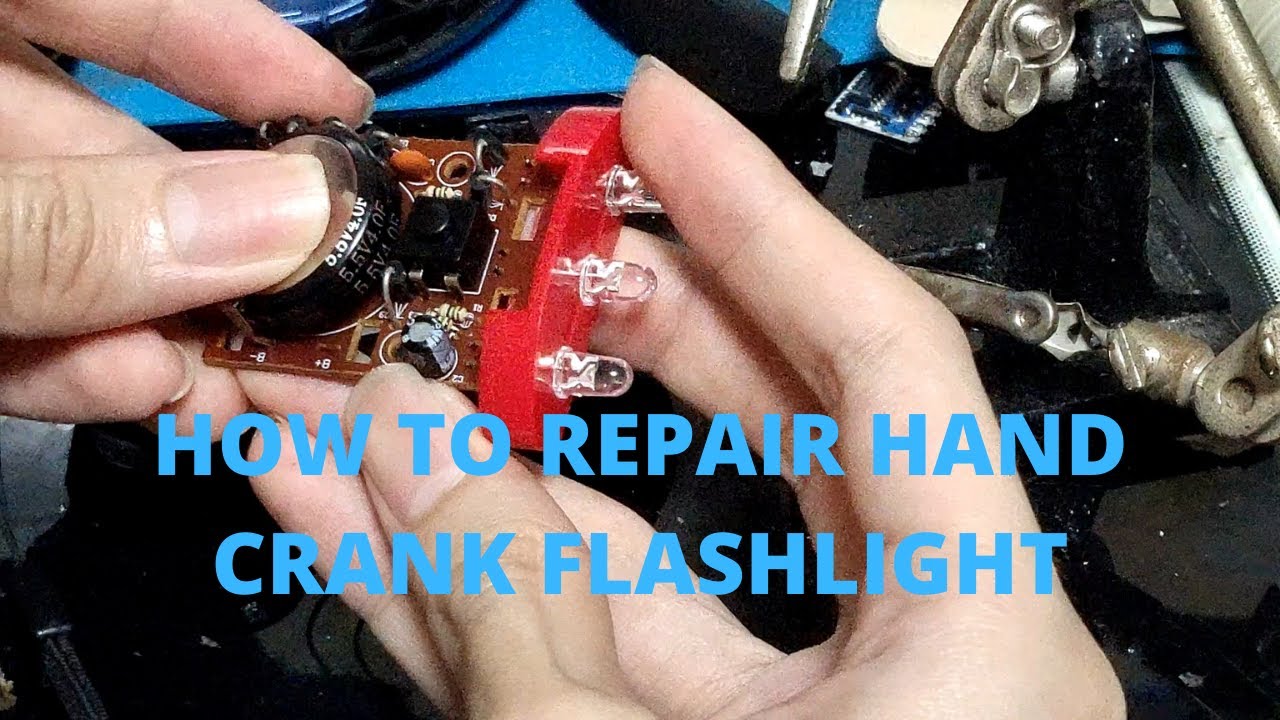 How Crank Flashlights Work - Homemade Circuit Projects