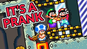 Trolling with the Ultimate Mind Games in Mario Maker 2 Online Multiplayer