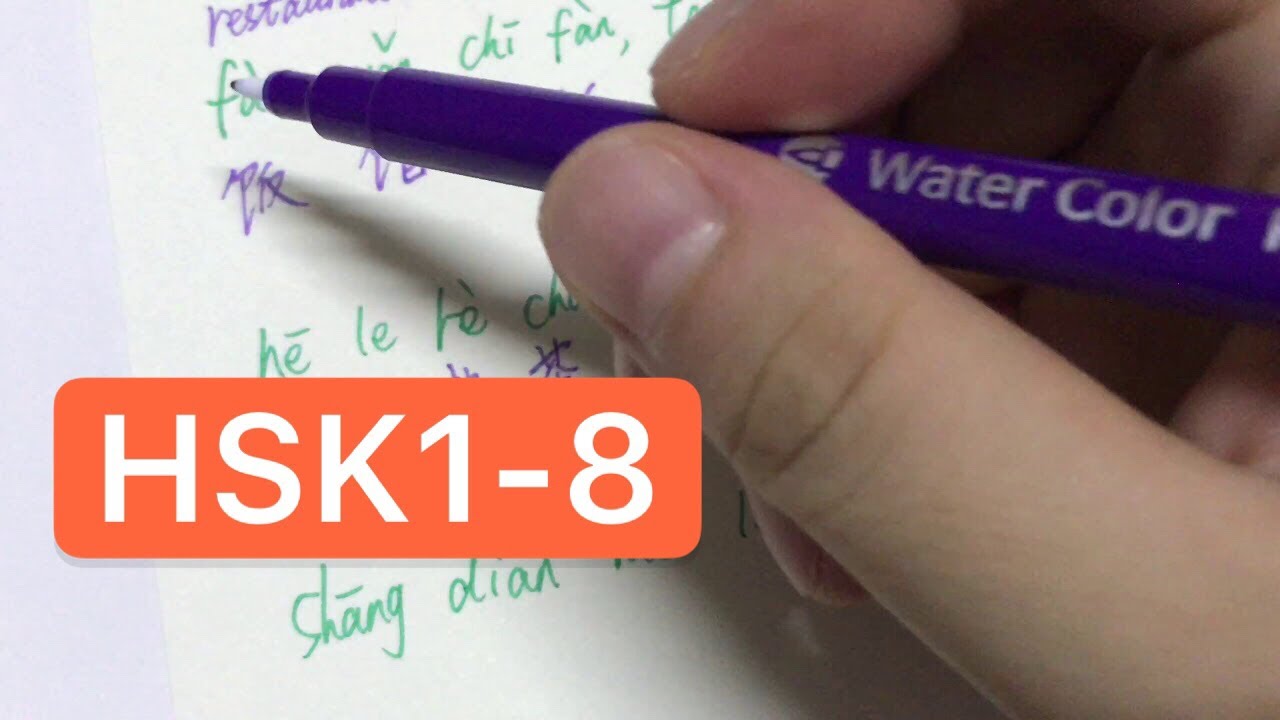 Chinese handwriting | HSK1 Vocabulary in short sentences | DAY 8
