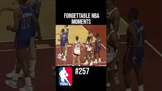 Dennis Rodman Hard Foul vs Atlanta Hawks 💪| NBA Highlights &amp; Lowlights |  Detroit Pistons #nba