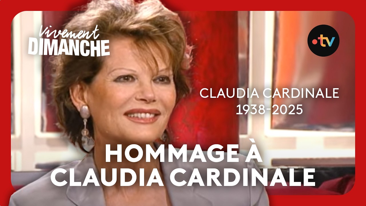 Claudia Cardinale : hommage, ses premiers pas au théâtre - Vivement Dimanche 30 avril 2000