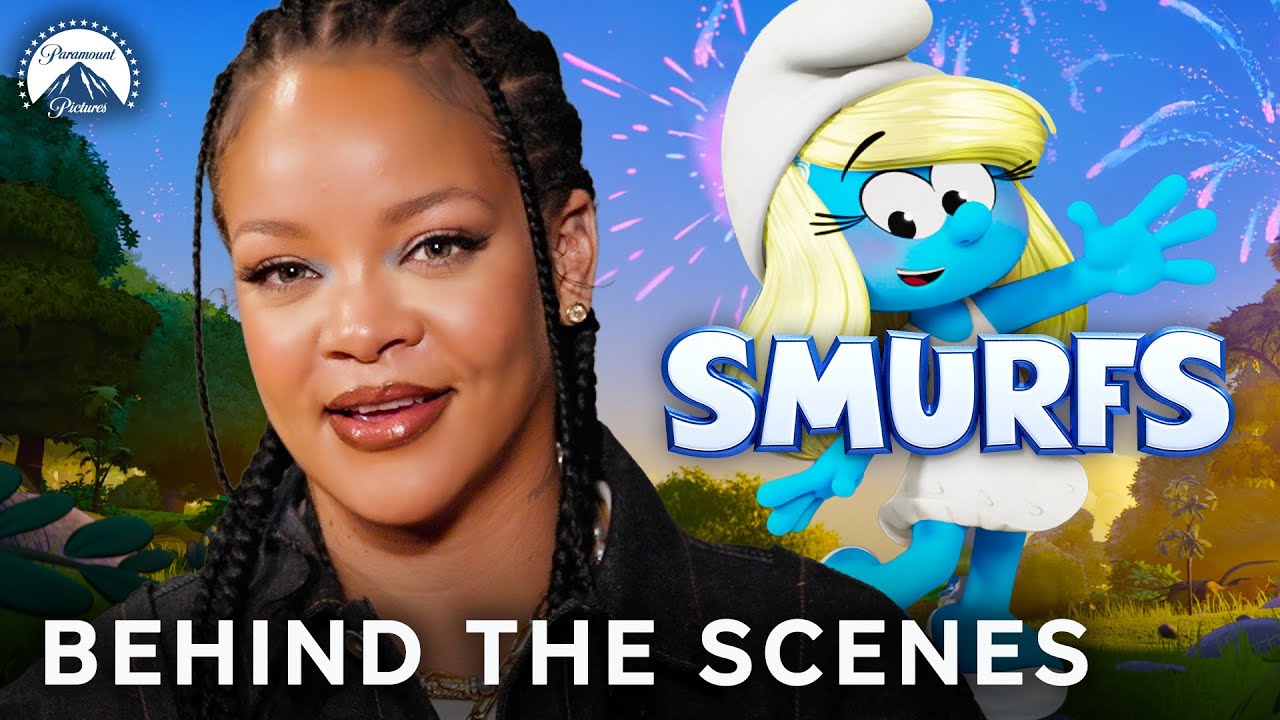 Smurfs (2025) ft. Rihanna | Behind the Scenes of Becoming the Smurfs | Paramount Movies