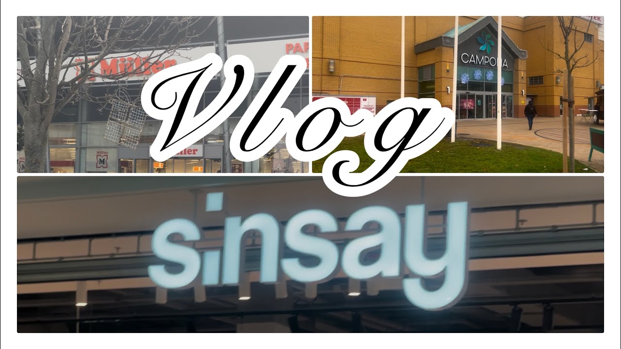 🛍️🛒Vlog🛍️Müller🛍️Sinsay🛒#haul #sinsay #müller #shopping