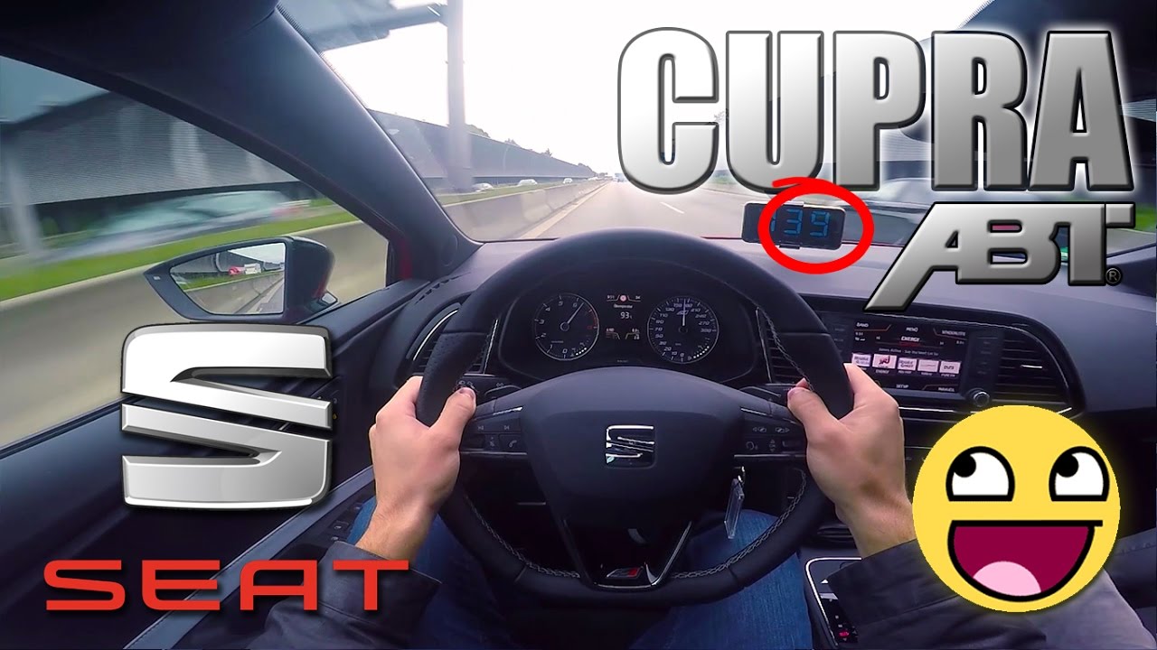 2016 Seat Leon Cupra 350 ABT on AUTOBAHN ✔