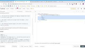 (C#)LeetCode 492  Construct the Rectangle