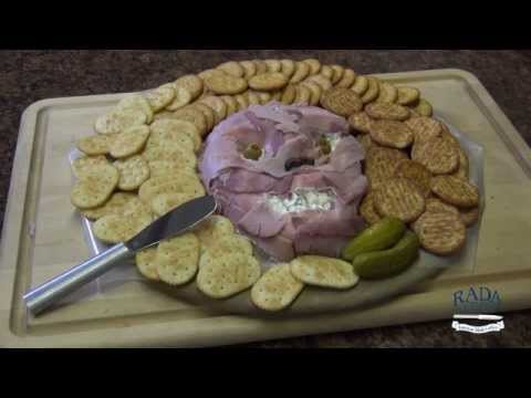 Scary Skull Dip Recipe - Cream Cheese Pickle Wrap Dip | RadaCutlery.com
