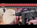 【危険】エアガンで太鼓を撃ち抜いてみた【おうち太鼓】