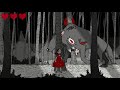 The Little Red Lie Прохождение #01=Красная шапочка и волк оборотень открыли две концовки=