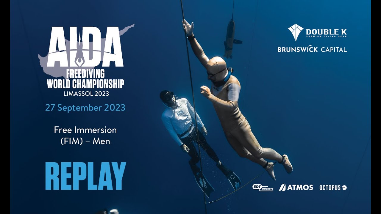 AIDA Depth World Championship Limassol 2023 - Free Immersion (FIM ...